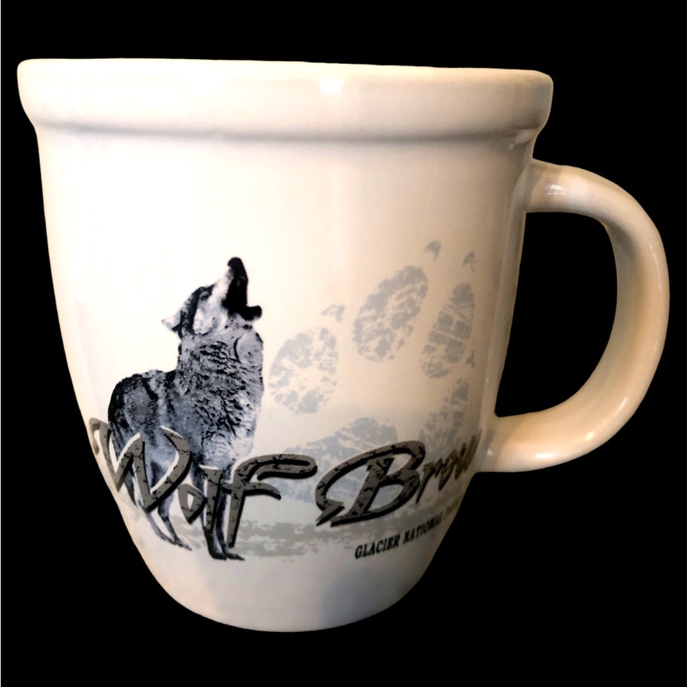 💕 Host pick! Wolf Brew Glacier National Park mug